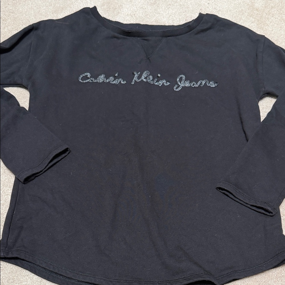 Calvin Klein Jeans Black Sweatshirt